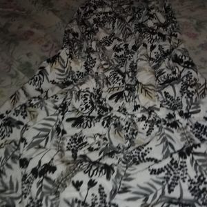 Black and white romper